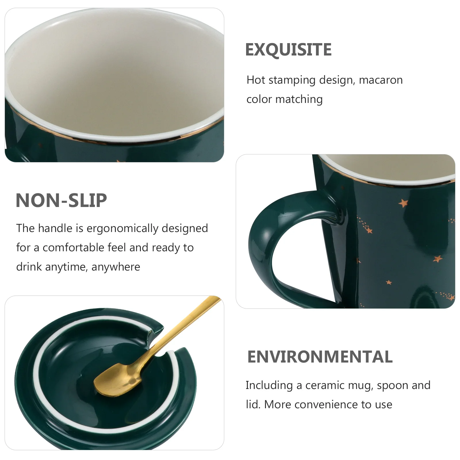 

coffee mug with lid and spoon coffee mugs coffee cup ceramic coffee cup set ceramic coffee mug