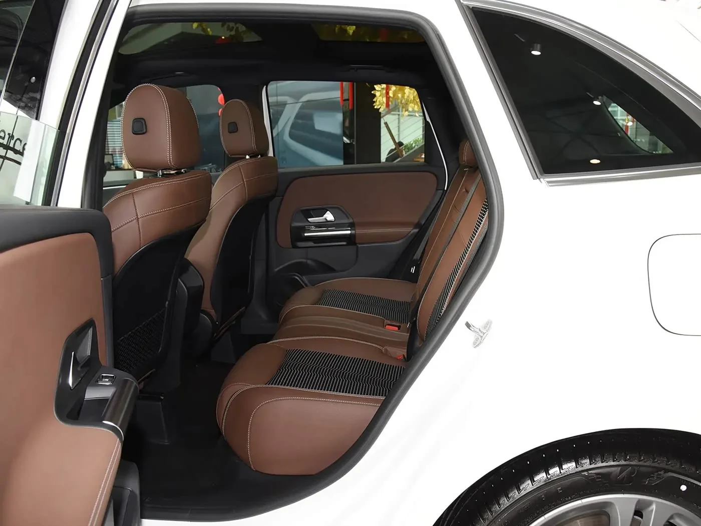 Spezieller Autositzbezug für Mercedes Benz B-Klasse B180 B200 2020 2021, PU-Leder Sitzkissen-Schutz, Autositzbezüge – Detail 3