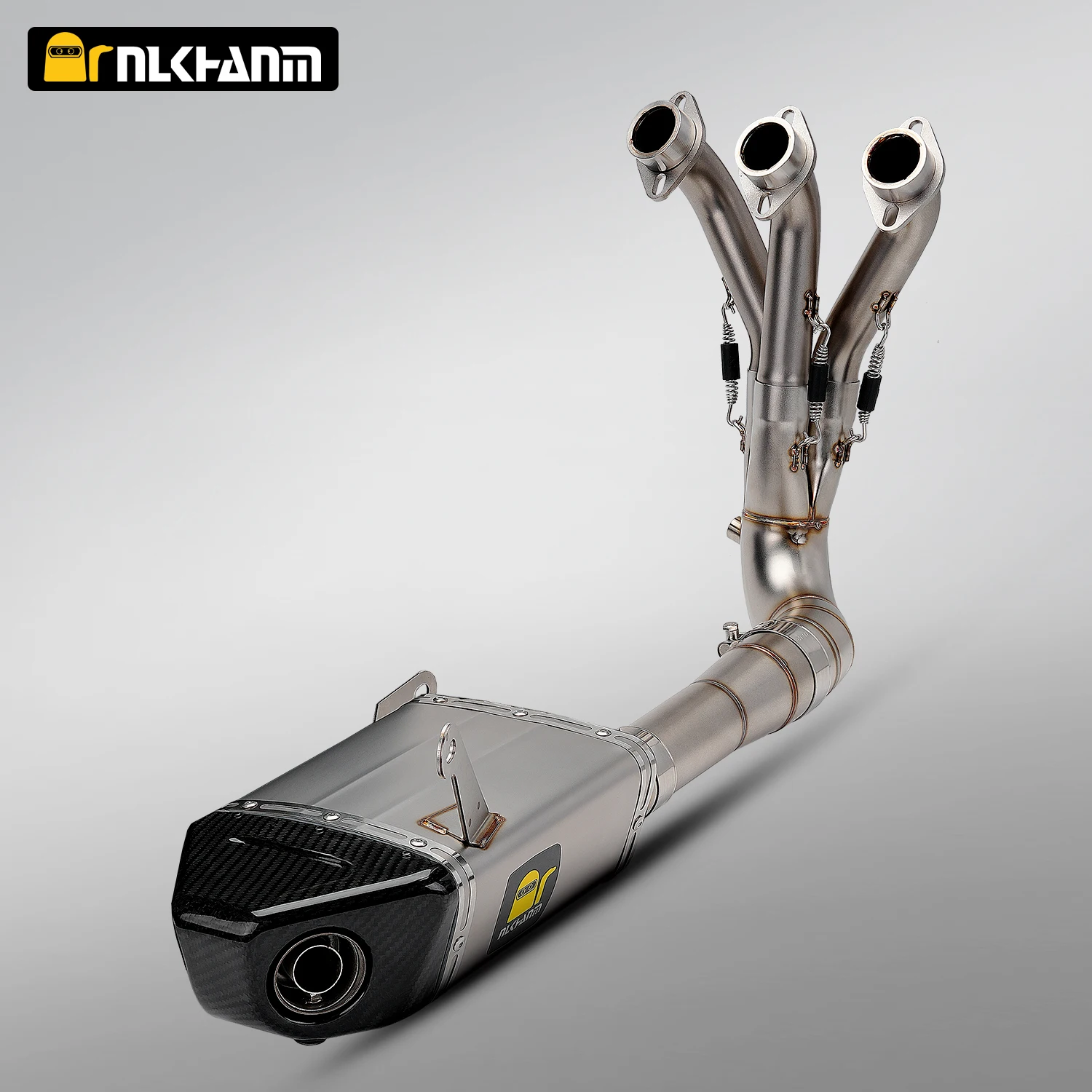 Надевается для Yamaha MT09 FZ09 XSR900 2021-2024, выхлопная труба мотоцикла, карбоновая труба, глушитель LeoVince Надевается для Yamaha MT09 FZ09 XSR900 2021-2024, выхлопная труба мотоцикла, карбоновая труба, глушитель LeoVince