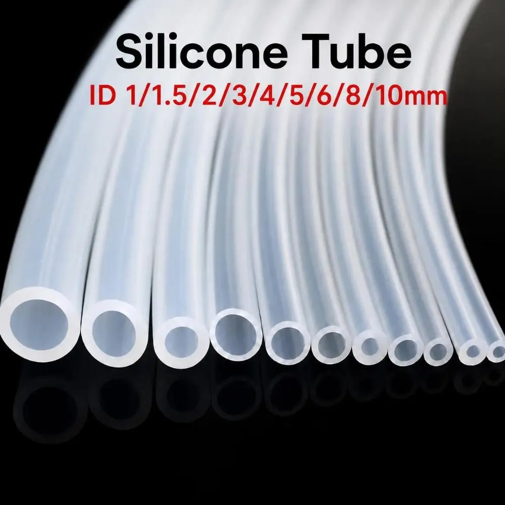 New Transparent Silicone Tube Food Grade Flexible Silicone Hose Rubber Tube