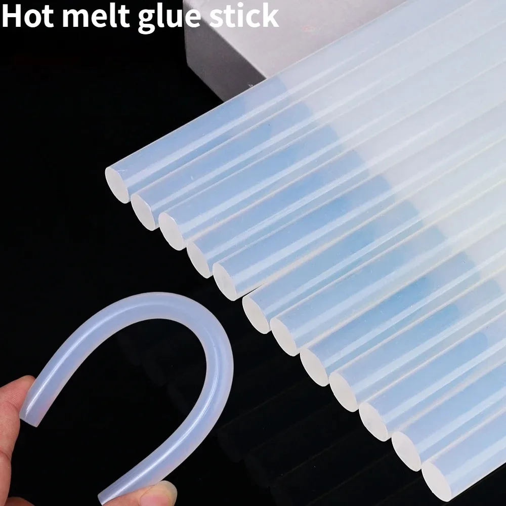 Transparent Hot Melt Glue Sticks, Multipurpose Adhesive Glue Rods for Hot Glue Gun, DIY Craft, Home Repair