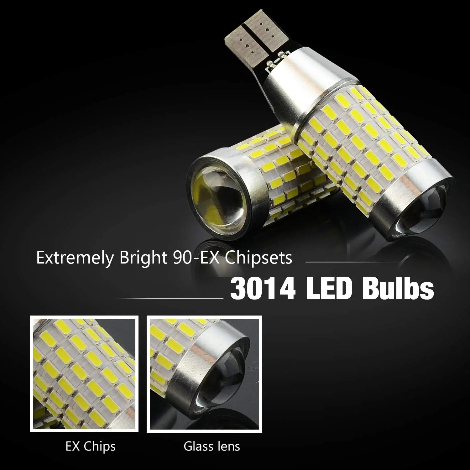 2000 Lumen 360-Grad-LED-Lampen für Backup-Leuchten, Xenonweiß, 921 912 90-EX