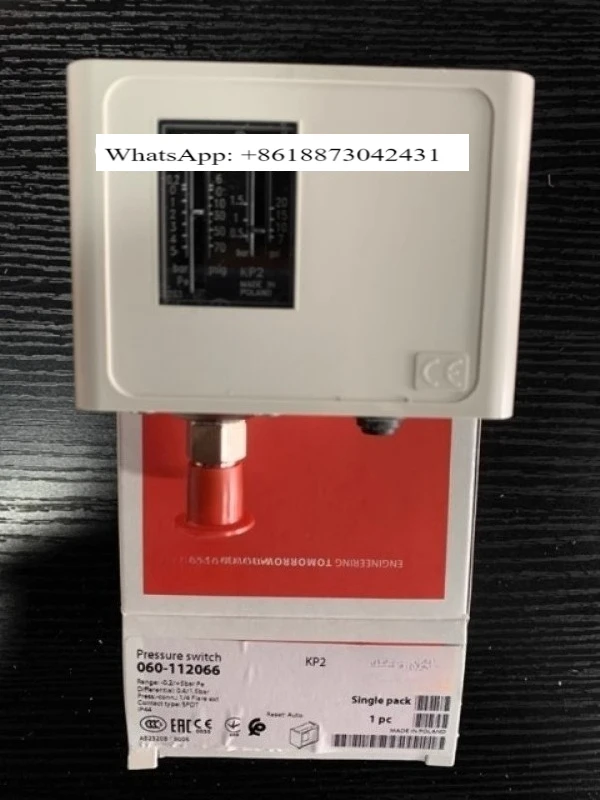 

Pressure switch kp1/2/5/6w/15/35/36/37/kp44danfoss original and authentic.