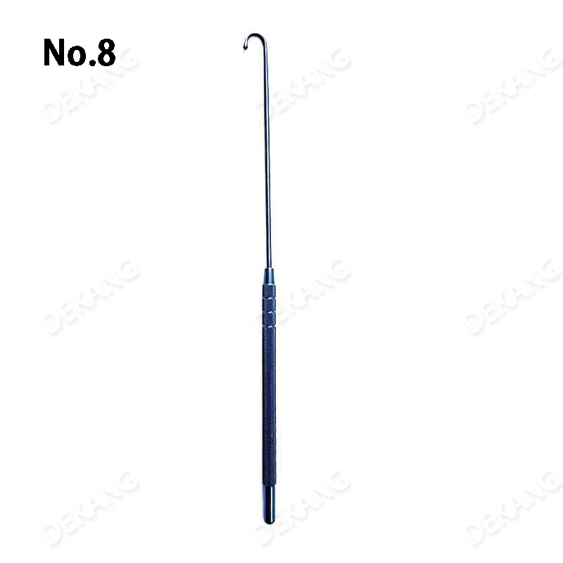 ไทเทเนียมอัลลอยด์สัตว์เลี้ยงหัวบอลตะขอฆ่าเชื้อแบบไม่รุกราน, ตะขอมดลูกและรังไข่