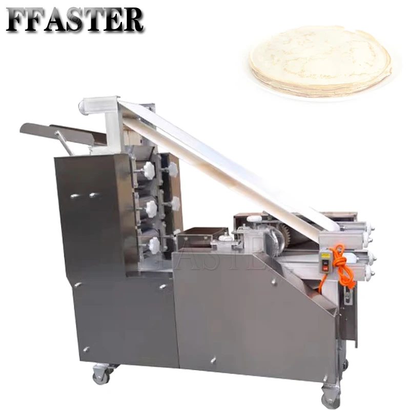 Electric Dumpling Wrapper Machine Wonton Customizable Mold Baozi Skin Automatic Making Machinery Ravioli Rolling Shumai Slicer