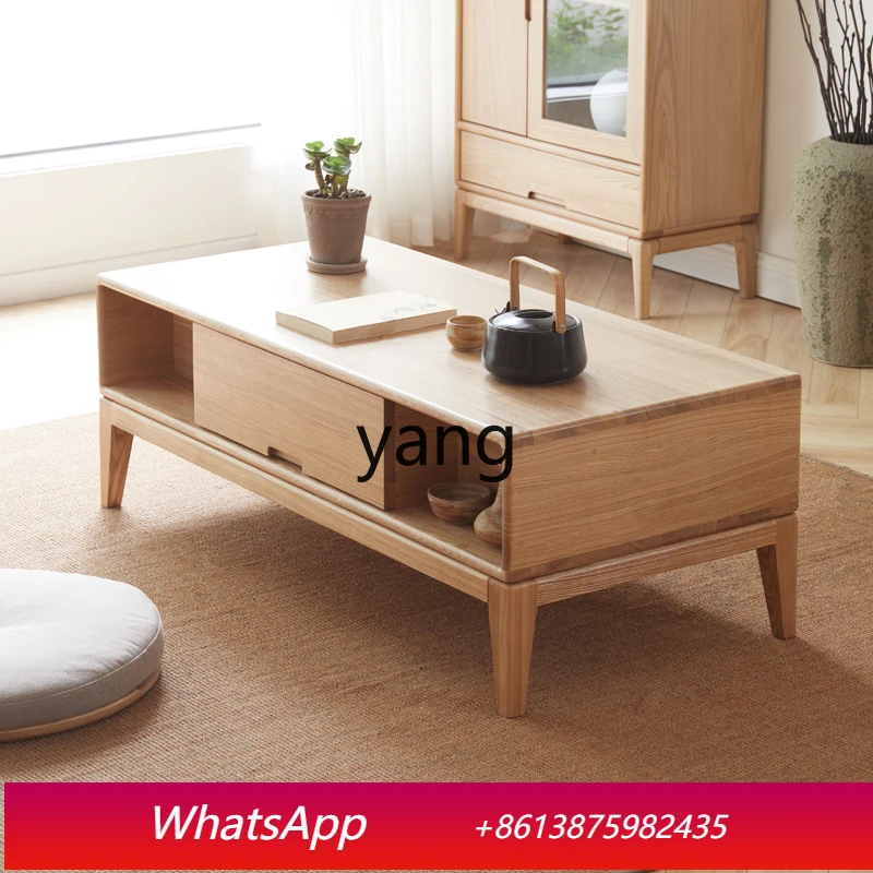 

Левый журнальный столик из цельного дерева, новый гостиная, дом, современный новый китайский простой журнальный столик из бревна