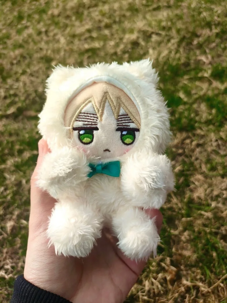 Tapioca Hetalia Magnetic Plush Doll Palm Size Soft Stuffed Collectible Anime Plush Toy For Anime Fans Home Decoration