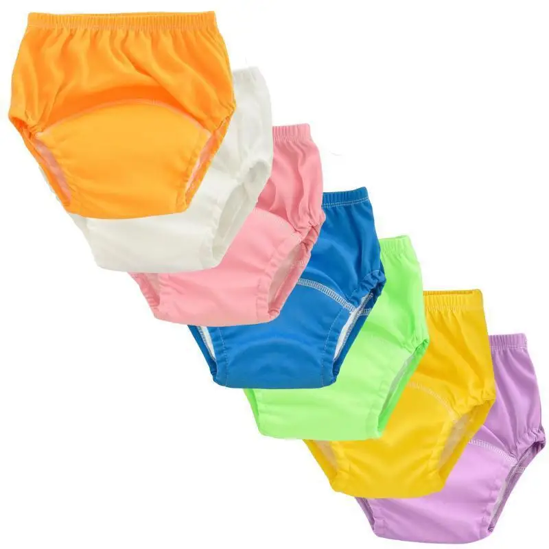 Candy Colors Newborn Training Pants Summer Baby Shorts Washable Boy Girls Cloth Diapers Reusable Nappies Infant Panties