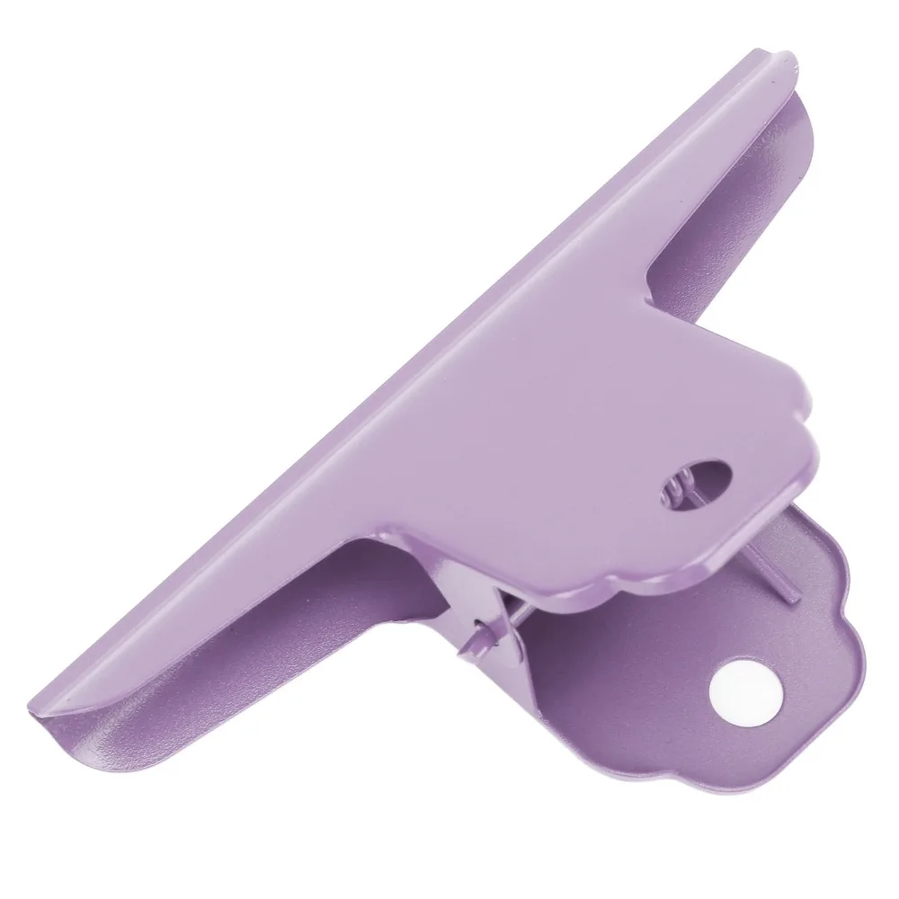2Pcs Purple/ Red/ Pink/ Black Metal Binder Clip 10cm Large Size Metal Paper Clips Durable Strong Grip Ticket Clip