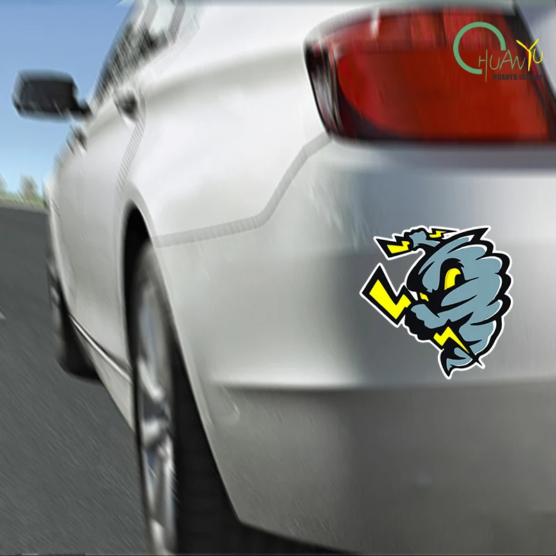 Lightning Tornado Sticker Off road Electric Motorcycle Reflective Decoration Sticker Reflective Car Sticker