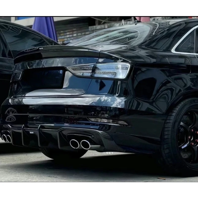 SXLL A3 S3 série veneno preto conjunto de luz traseira transparente lanterna traseira personalizada