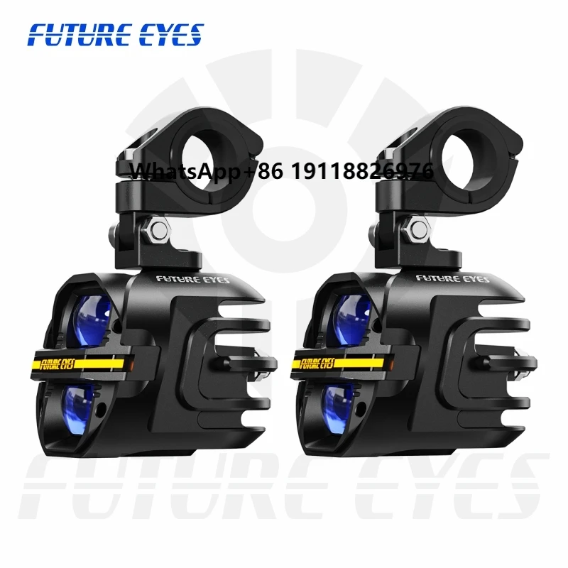 

FUTURE EYES X-80 120W Auxiliary LED Fog External Driving Kits Light for Motorcycle Auxiliary Light