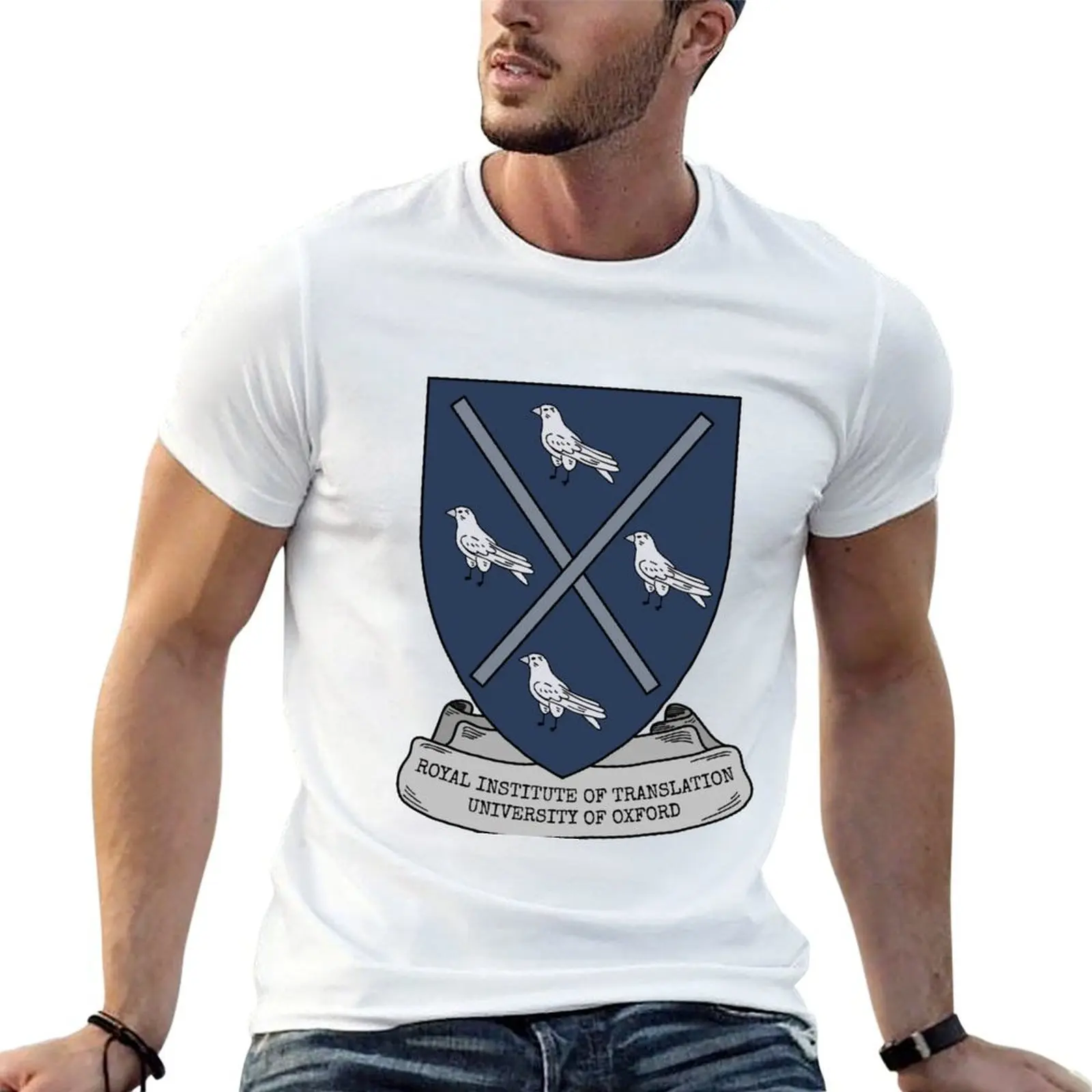 Royal Institute of Translation (Babel by R F Kuang) T-Shirt Aesthetic clothing Luxury man Men's cotton t-shirt