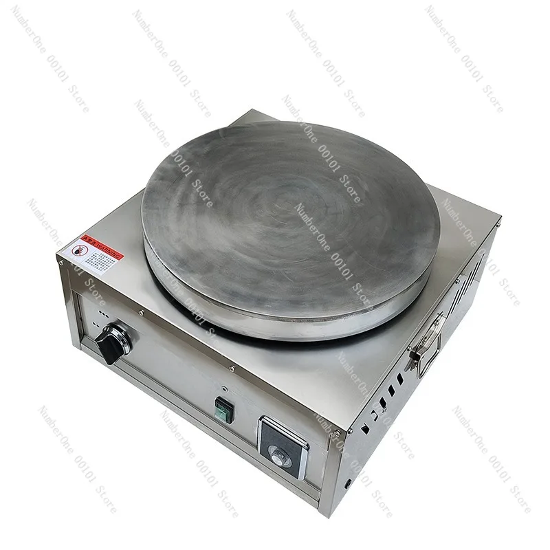 Automatic Pancake Machine,Intelligent Temperature Control Griddle,Gas Heating Pancake Maker for Street Food and Commercial Use