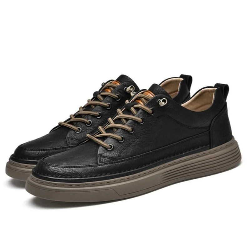 

Модные мужские повседневные туфли ручной работы, мужские туфли-оксфорды из натуральной кожи, мягкие туфли-оксфорды, роскошные качественные уличные туфли, мужские кроссовки