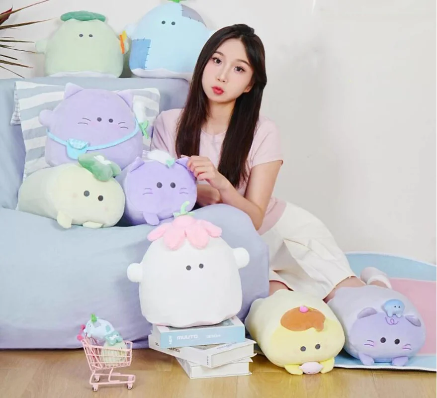 ตุ๊กตาซีรีส์เสี่ยวเย่ ของแท้จาก Faint Family ตุ๊กตาฮีลลิ่งน่ารัก ตุ๊กตาติดกระเป๋าเป้ ของขวัญสำหรับเด็กผู้หญิง