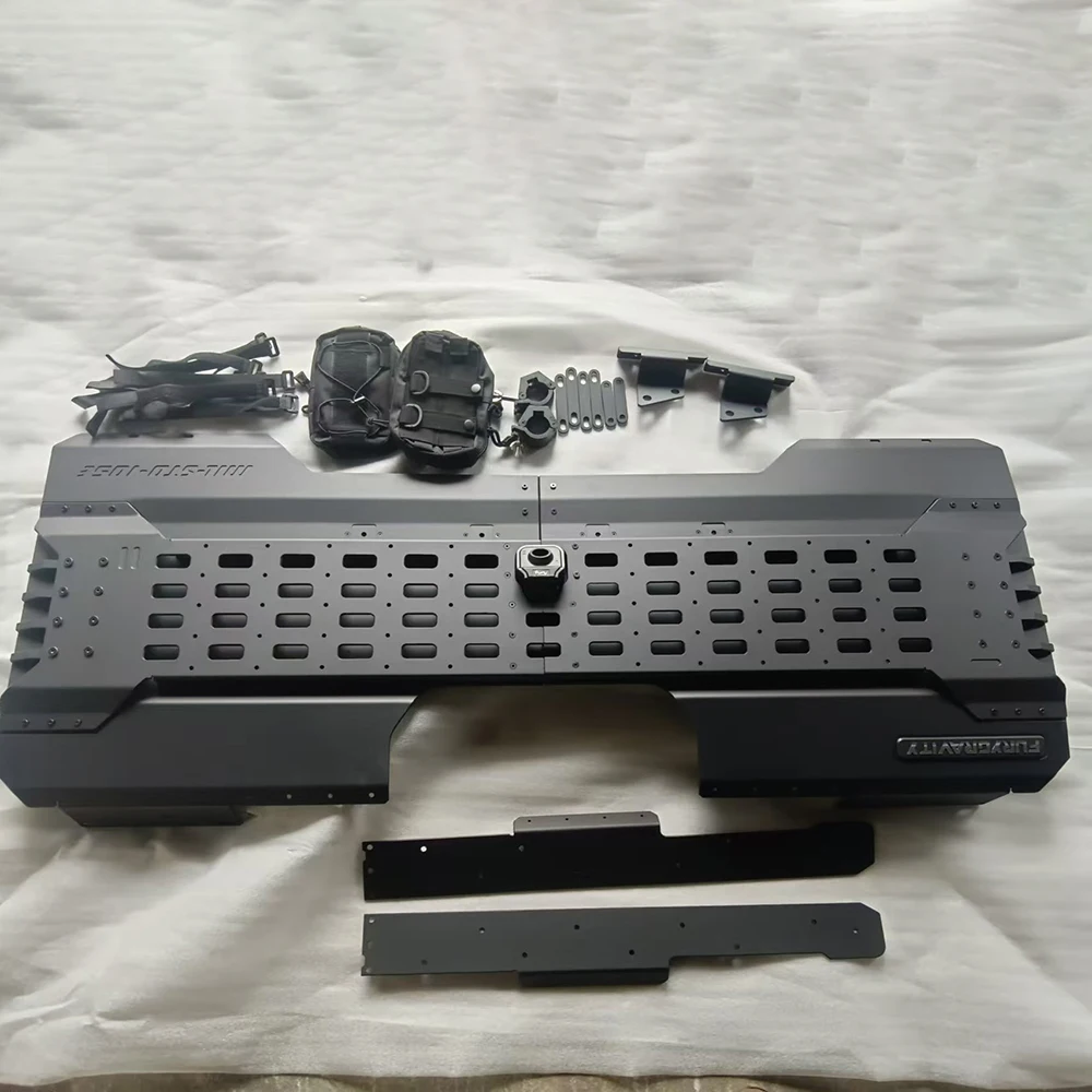 F2016 Car Rear Truck Tailgate Armor Storage Racks Exterior Modification for Jeep for Gladiator JT19-21