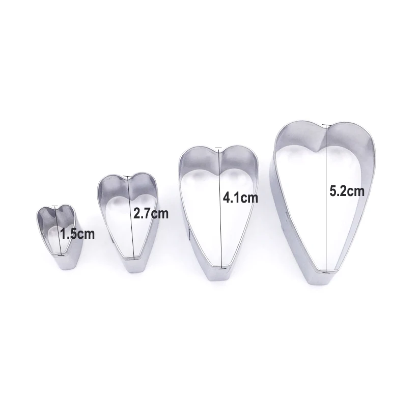 Dahlie Rose Pfingstrose Blütenblatt Blattmuster Ausstechformen Set Edelstahl Süßigkeiten Keks Ausstecher Fondant Tortendekorationswerkzeuge – Detail 29