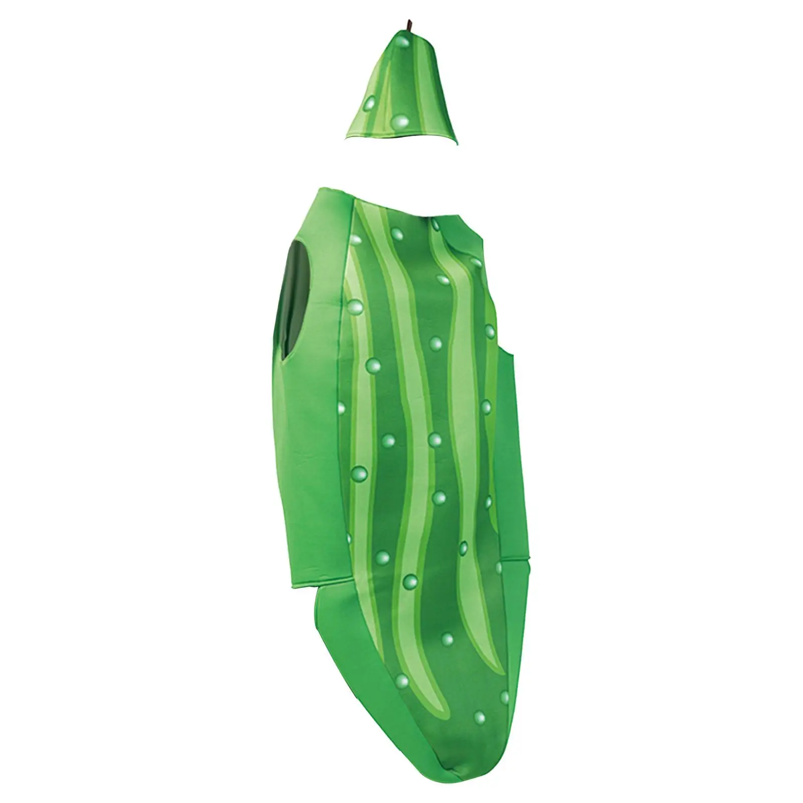 Costume cosplay di cetriolo Vestito carino per oggetti di scena Forniture per feste per spettacoli teatrali