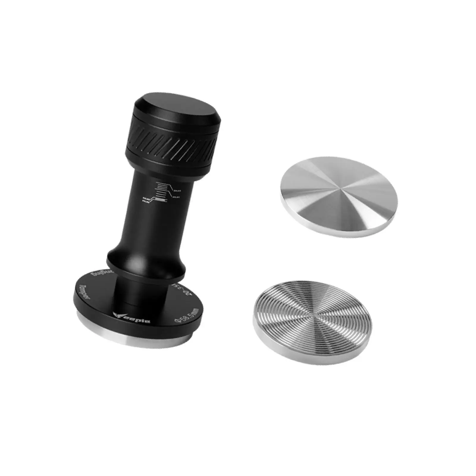 Nivelador portátil de base plana y roscada para manipulación de café, universal, 20-35 libras