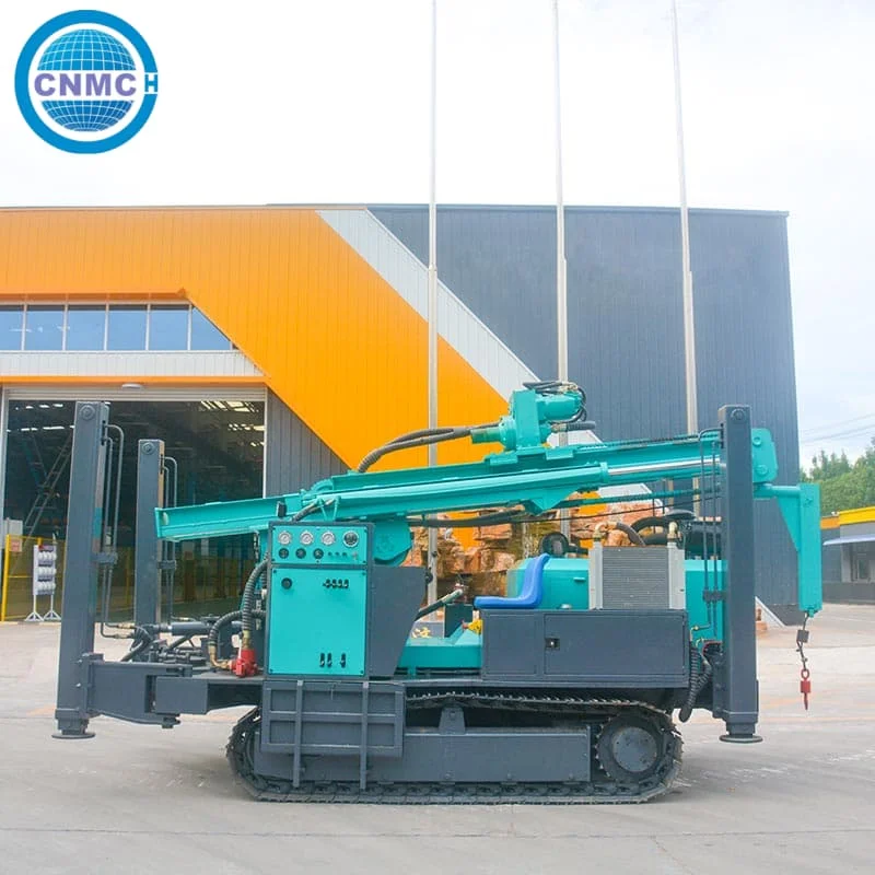 Crawler Water Well Drilling Rig Hydraulic Water Drilling Machine Deep Well Drilling Equipment 350m Shallow Geothermal Drilling