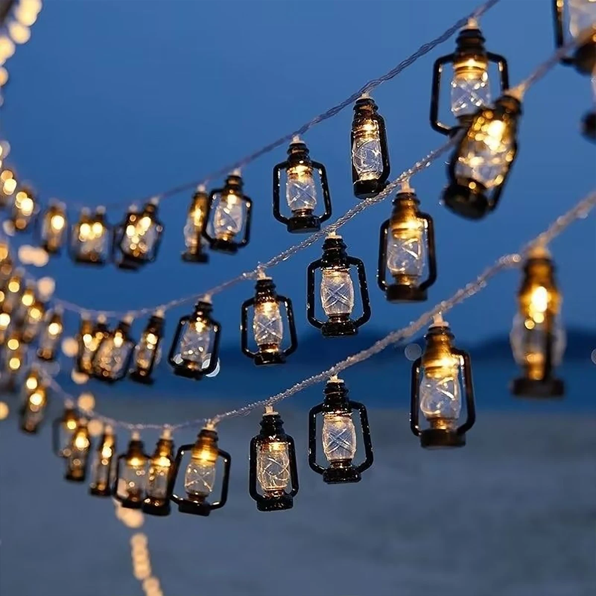 Outdoor Lighting Vintage - Led Retro String Lights, Lanterns, Vintage