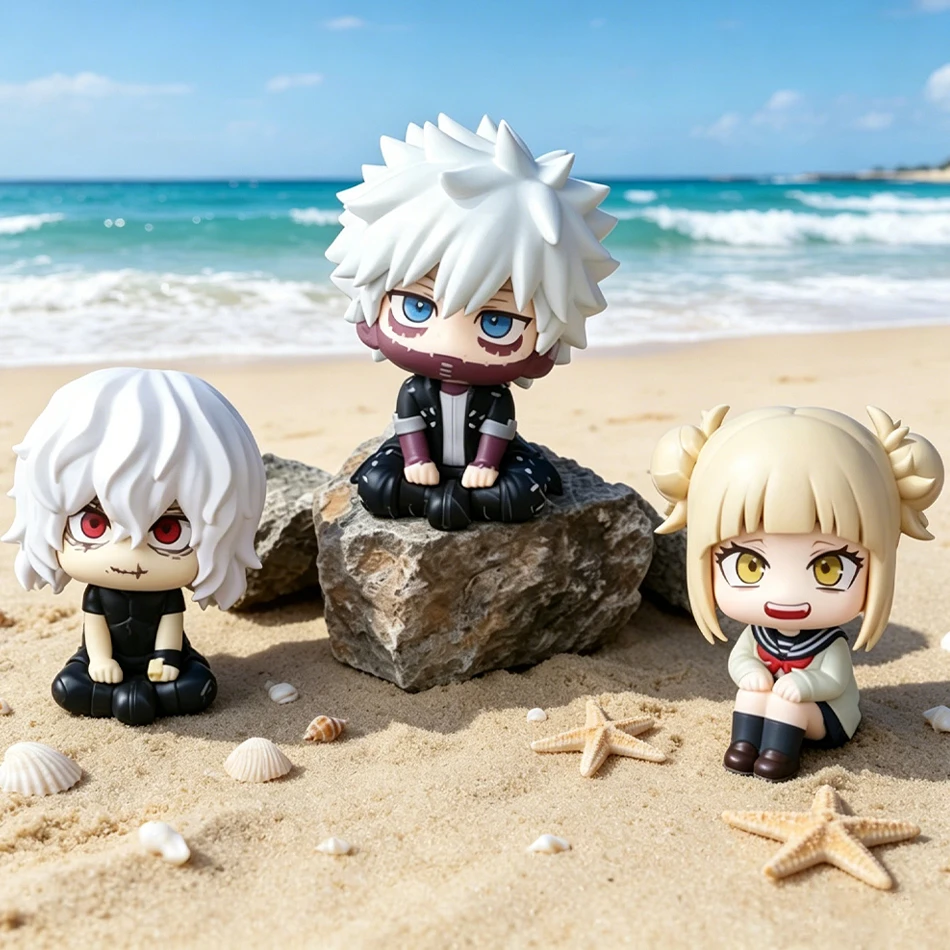 Figura de Anime LookUp My Hero Academia Shigaraki Tomura, Boku no Hero Academia Toga Himiko/Midoriya Izuku/Dabi, Brinquedos de Ação