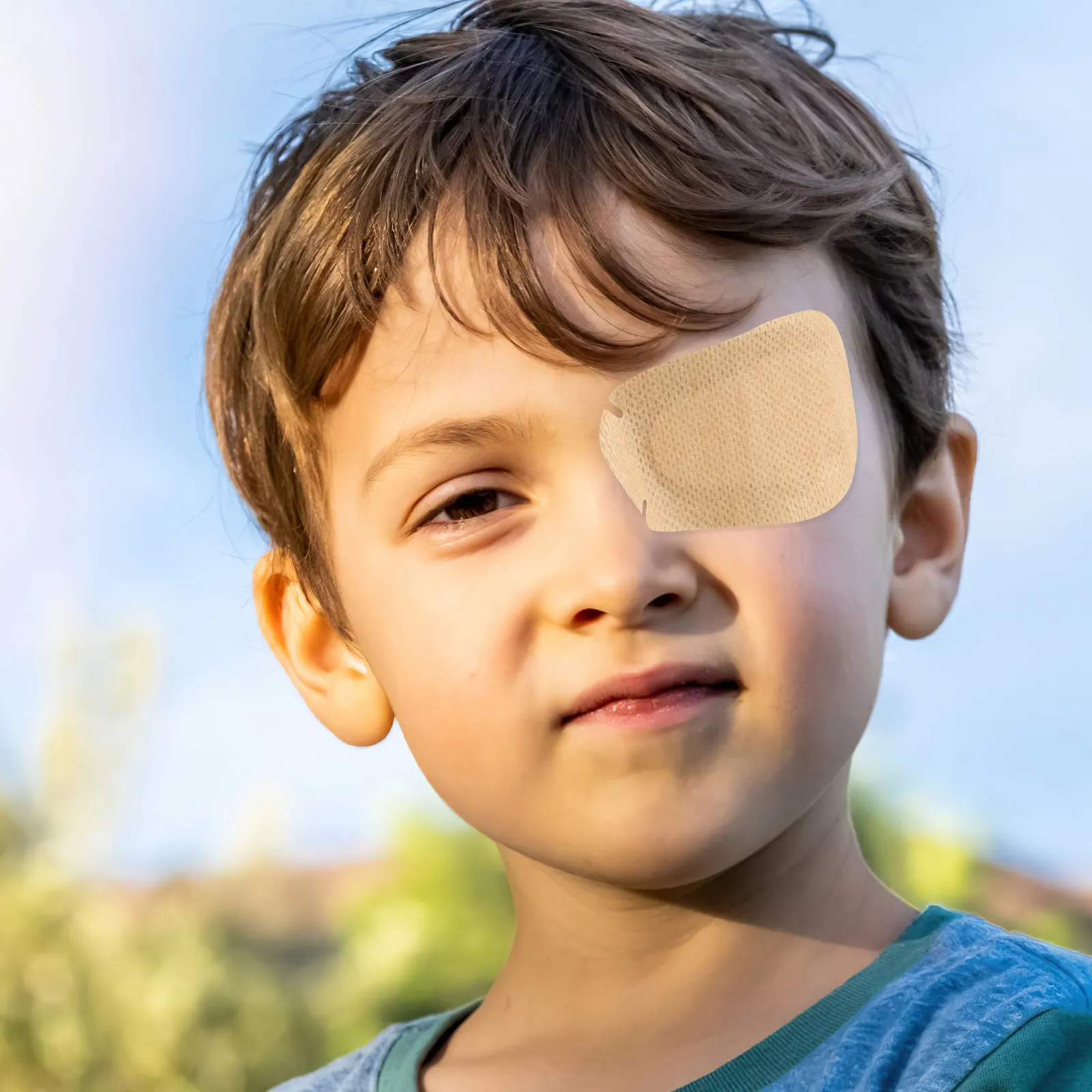 

20Pcs Breathable Amblyopia Eye Patches for Kids Orthoptic Training Full Coverage Cartoon Eyeshade Non-Woven Cotton Skin-Friendly