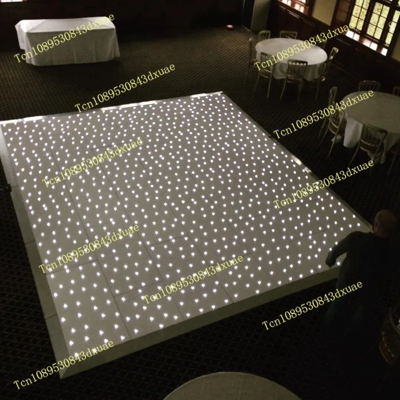 White LED Dance Floor 36 Lamp Tile Wedding Stage