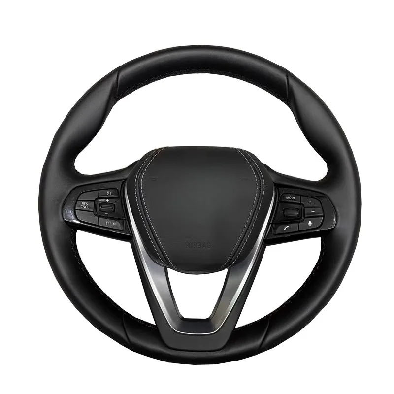 

Индивидуальное кожаное Спортивное Рулевое колесо для BMW 5 серии F18 G38 2010-2017, автомобильные аксессуары