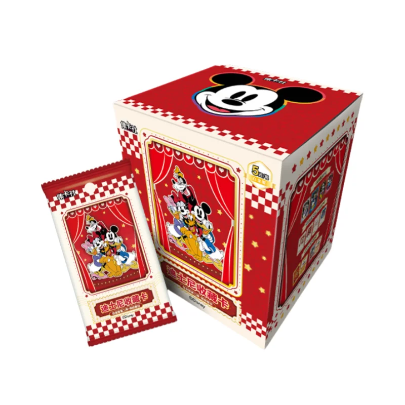 Card Fun Disney Colorful Holiday Collection Cards Donald Anime Character Duck Mickey Mouse Cards Disney 100th Anniversary Cards