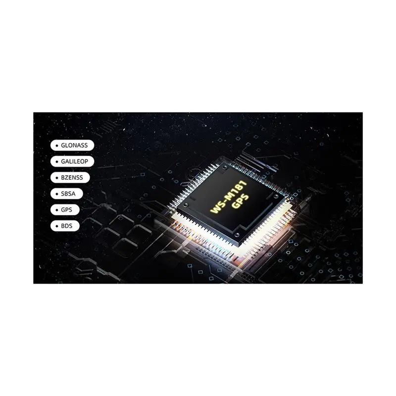 FBIL-WS-M181 GPS M10 GNSS Module With Built-In QMC5883 Compass For RC Airplane FPV Freestyle Long Range DIY Projects