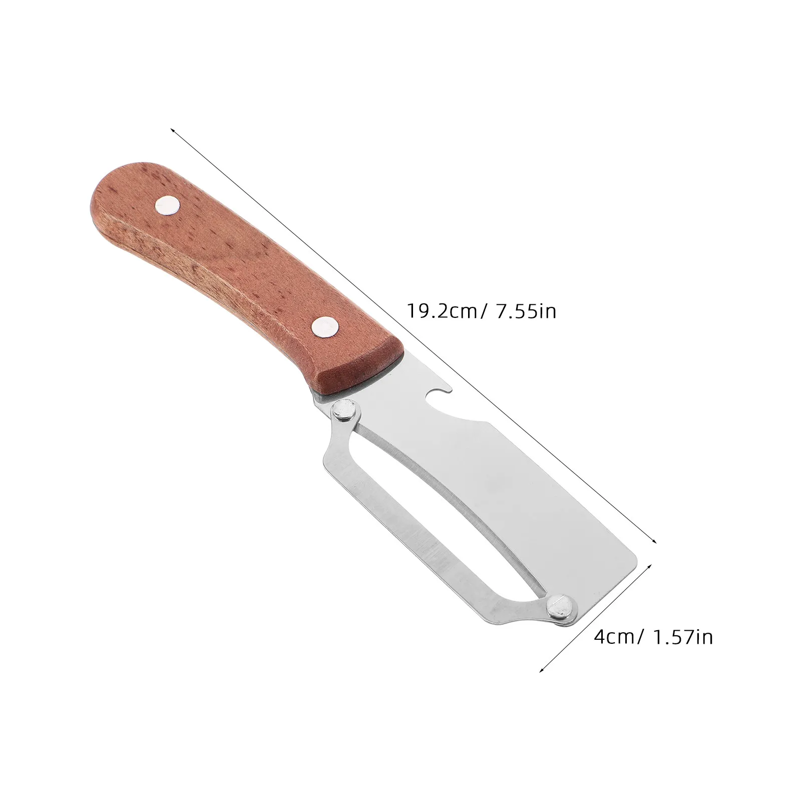 2pcs Fruit And Vegetable Peeler Stainless steel peeler With Bottle Opener Dual-Use for fruit and vegetables peeling Kitchen Tool