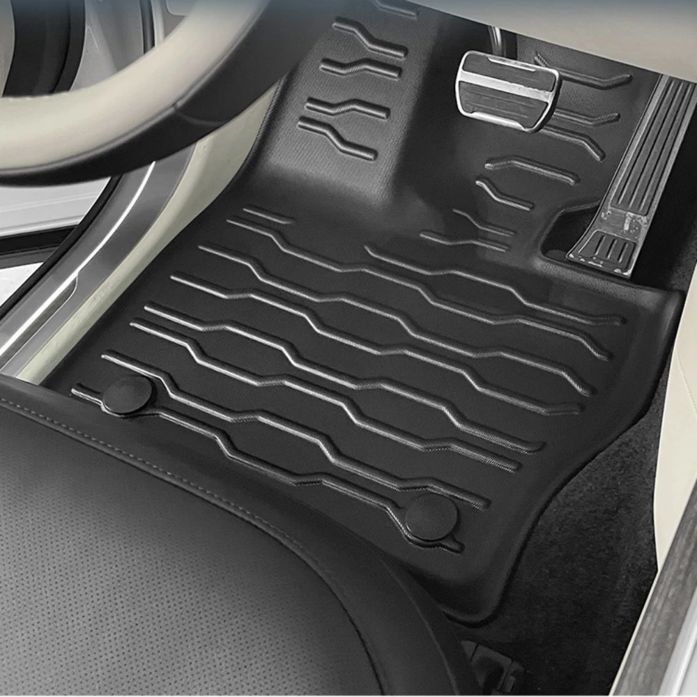 Für Range Rover Sport 2023 2024 2025 TPE-Fußmatten Allwetterschutz Kofferraummatte Wasserdichte Kofferraumauskleidung Rückenlehnenpolster-Set LHD – Detail 2