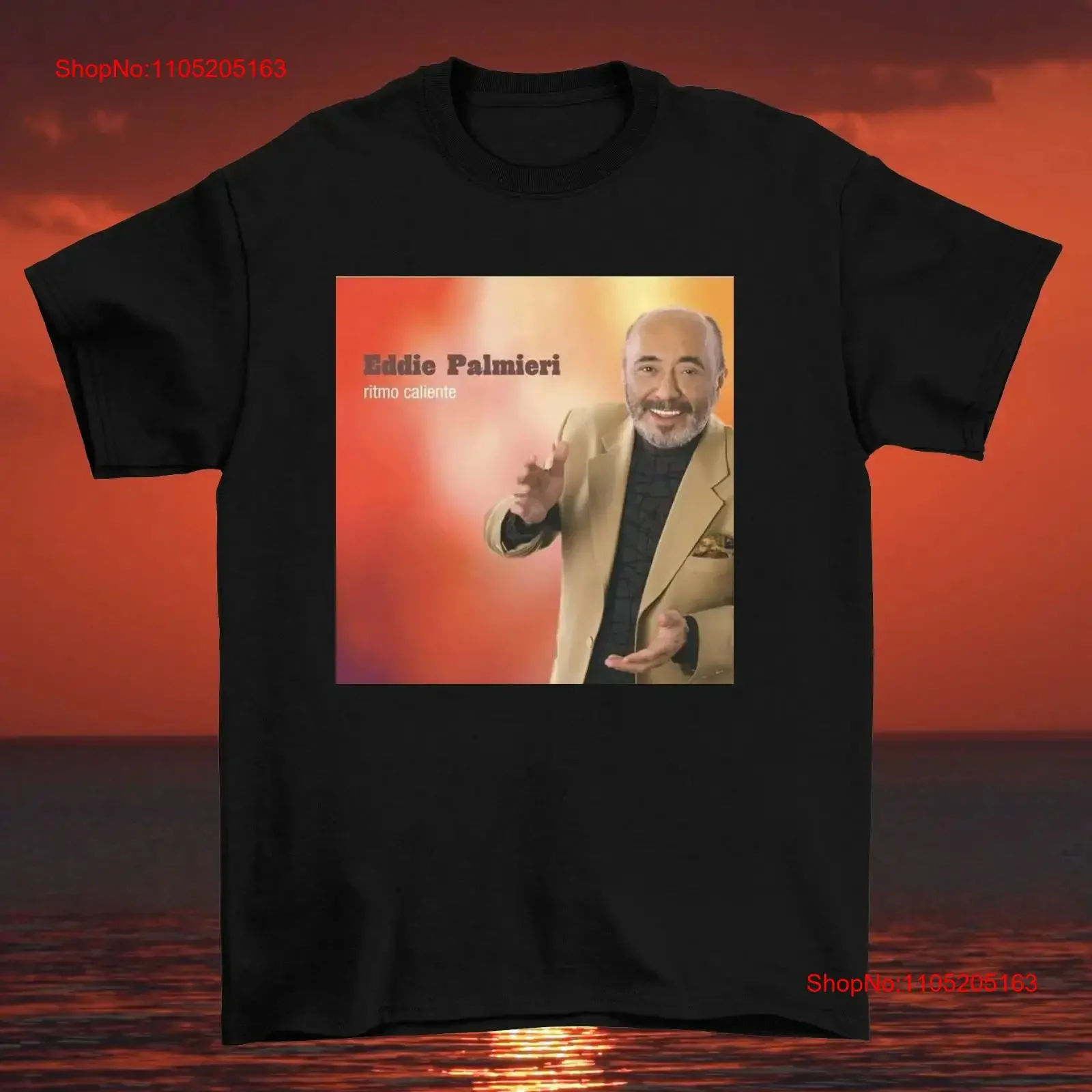 Ritmo Caliente Eddie Palmieri Obrigado Camiseta Tamanho Completo S 5XL vintage Lavado moda Casual roupas de grife Gráfico macio