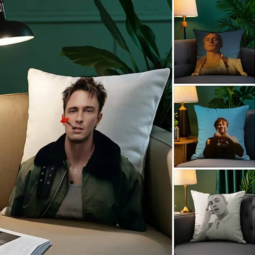 غطاء وسادة D-Drews Starkey غطاء وسادة قطيفة مريح مطبوع على الوجهين - هدية منزلية لديكور غرفة النوم