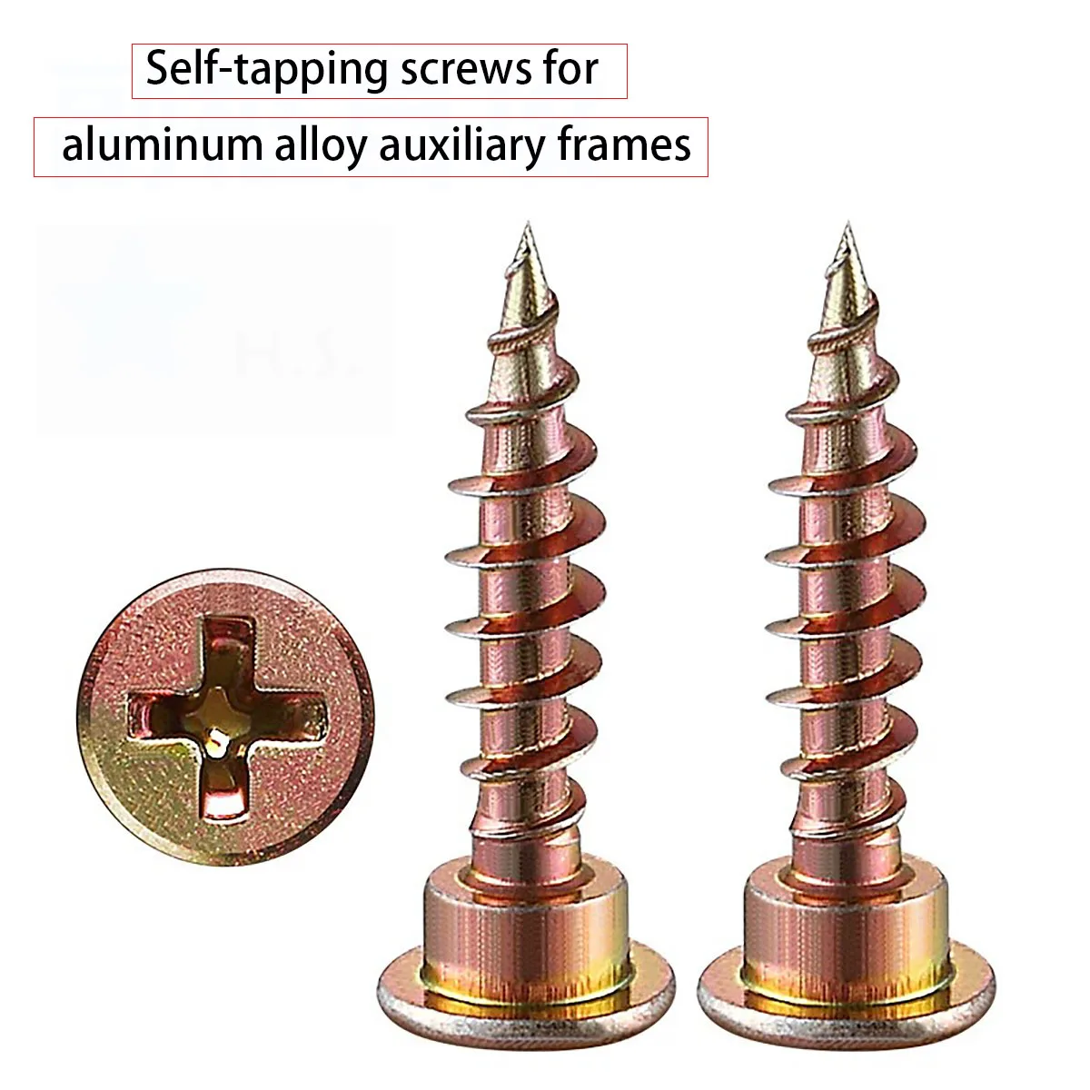 Aluminum Sub Frame Step Shoulder Self Tapping Screws