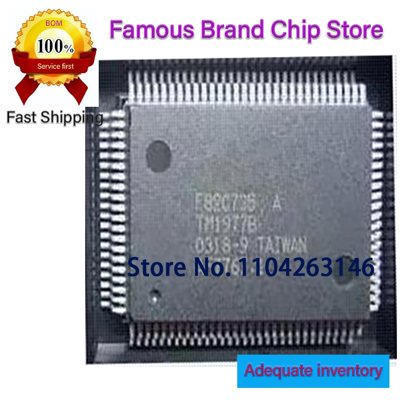 1 قطعة/الوحدة الأصلي جديد CAT6354CQ F82C735A F82C735 A FS9922-DMM4 FS9922 QFP100 في المخزون