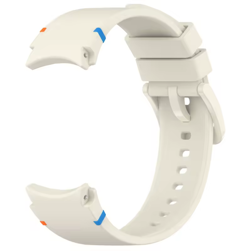 Original Band for Samsung Galaxy watch 7/FE/5 Pro/6/4 classic 44mm 40mm Silicone sport belt bracelet correa Galaxy watch 7 Strap - Image 32