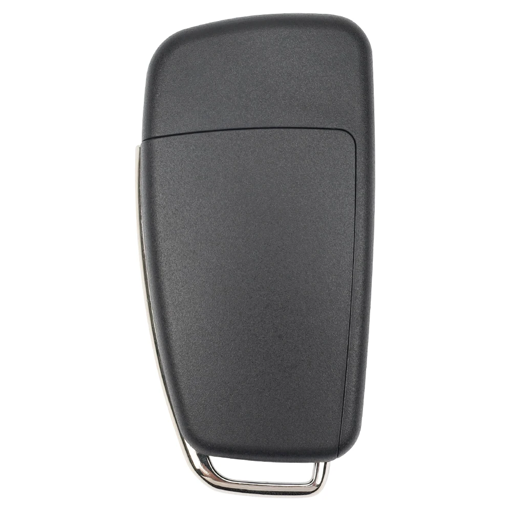 DAhai Audi 3 Buttons Replacement Remote Flip Key Fob Case Shell For Audi A3 A4 A6 Q7 TT HU66 Uncut Blade