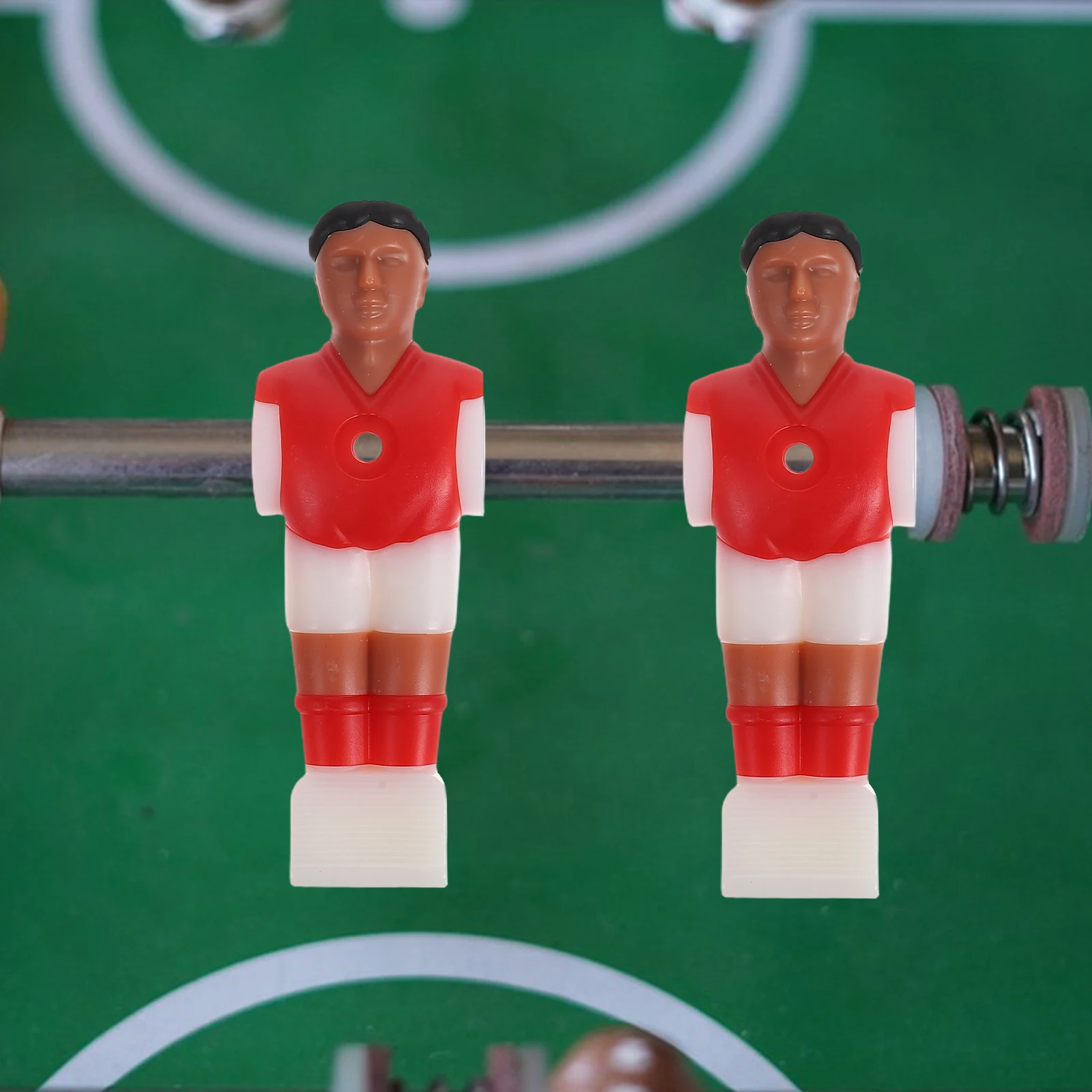 

Набор из 4 сменных фигурок футболистов для настольного футбола (1,4 м), легко устанавливаемые, красные и синие