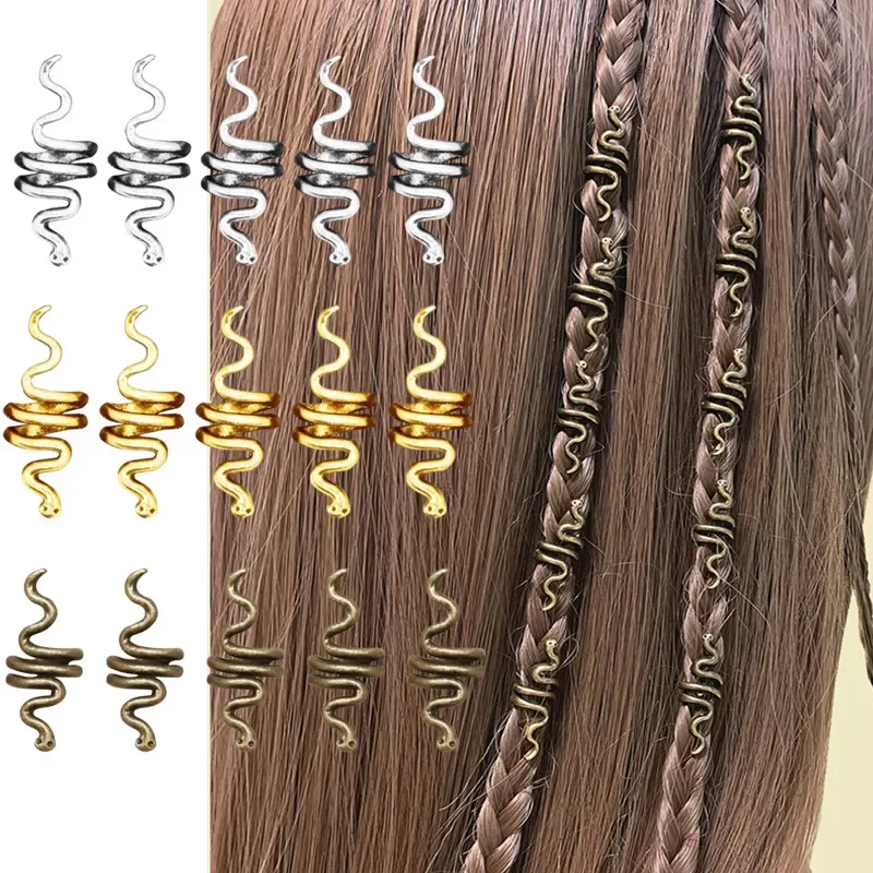 5Pcs Viking Spiral …