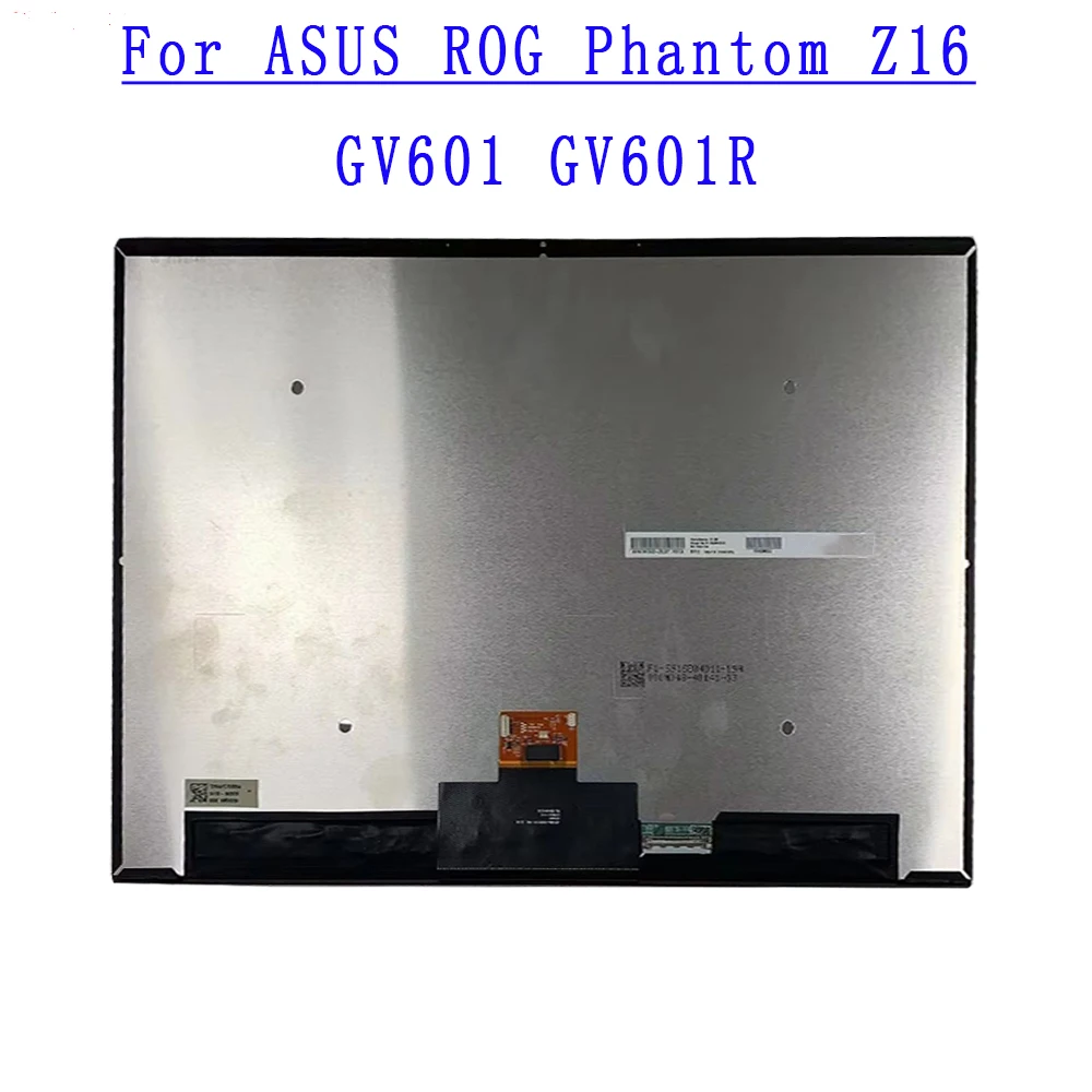 18100-160003 B160QAN02.Q 2560X1600 QHD 40PINS 165HZ Assembly For ASUS ROG Flow X16 GV601 GV601R 16.0 inch Mini Touch Assembly