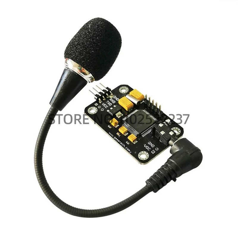 Speech Recognition Module Voice Recognition Module Serial Control Module With Micro And 4pin Wire Compatible Arduino