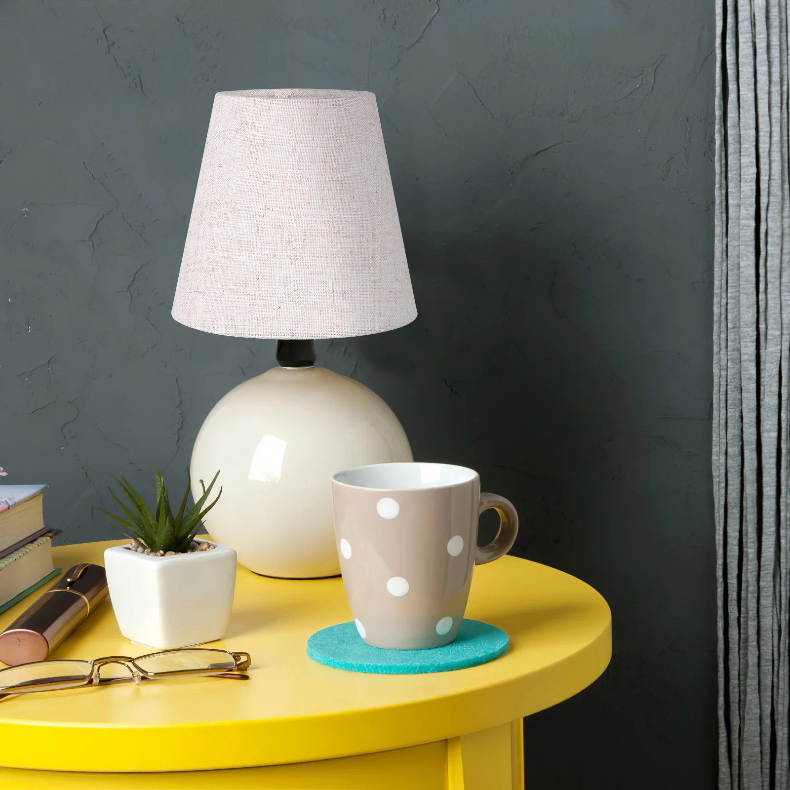 

2pcs Fabric Shades Linen Metal Replacement For Desk Floor Table Lamp Warm Lighting Cloth Lampshade Decorative Lamp Shades