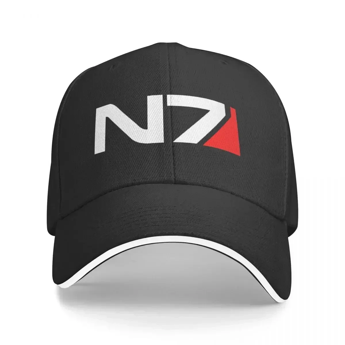 Unisex Cotton Cap for Women Men Mass Effect N7 Fashion Baseball Cap Adjustable Outdoor Streetwear Hat