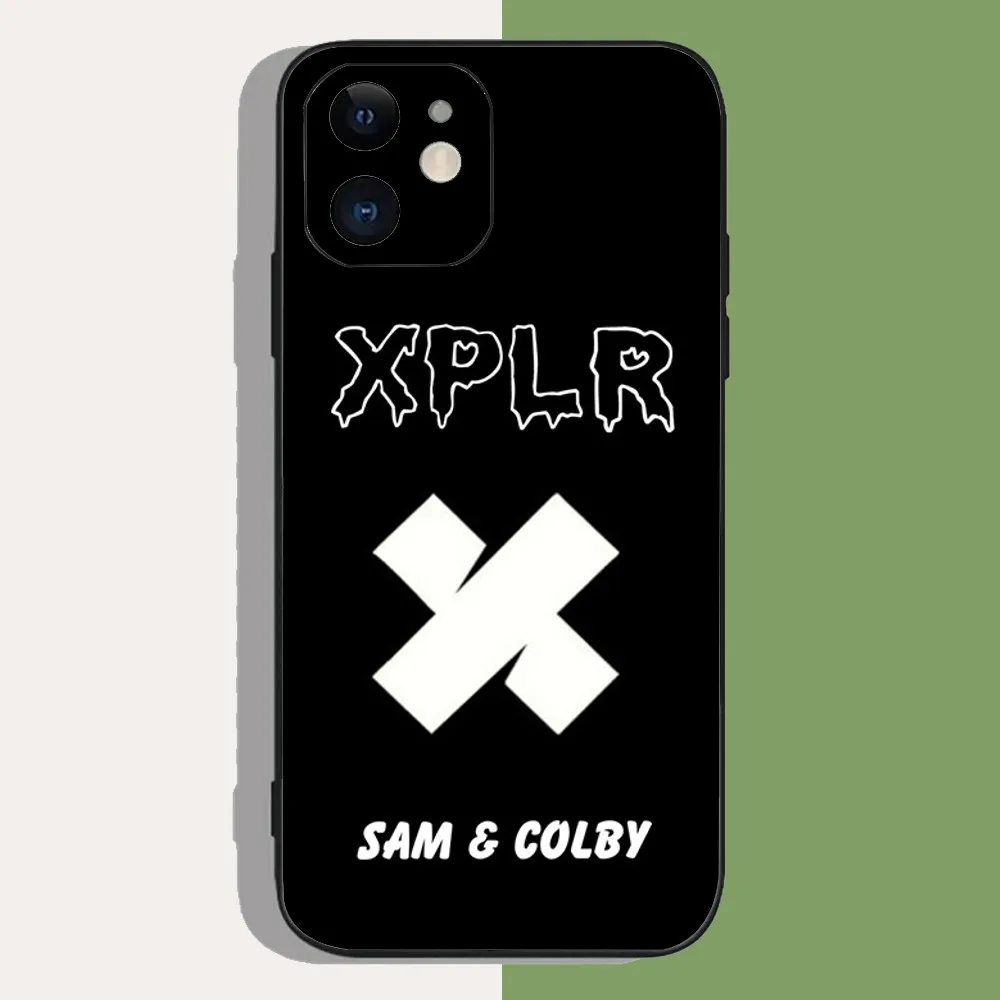 S-Sam and colby XPLR Phone Case For Iphone 15 11 13 14 Pro Max 7 8 Plus X Xr Xs Max Se2020 12mini Cover Case