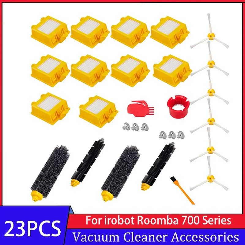 HEPA-Filter Hauptseitenbürste für IRobot Roomba 700 Serie 760 770 772 774 775 776 780 782 785 786 790 Staubsauger Teil
