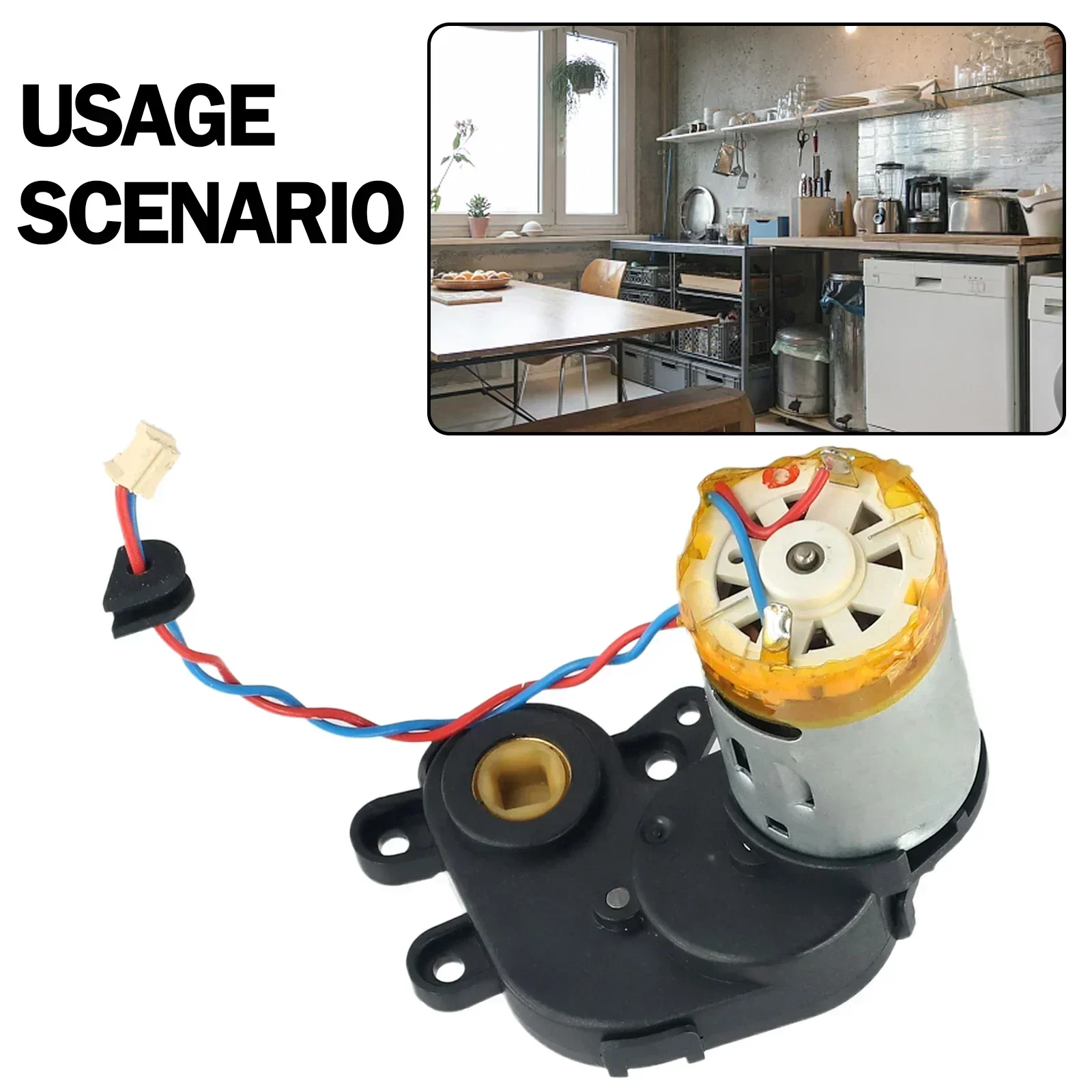 Imagem -06 - Robô Aspirador de pó Escova Principal do Motor para Ecovacs para Deebot 950 920 n8 n8 Pro t9 t8 Vassoura Rolo Escova Motor Peça Reposição 1x