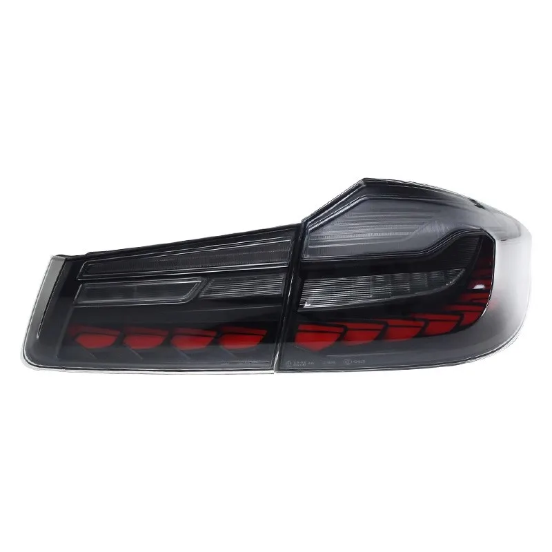 Auto Accessories Modified Tail Lamp Upgrade Dragon scale Style Running Turn signal Tail Lamp For BMW 5 Series G30 2017-2022